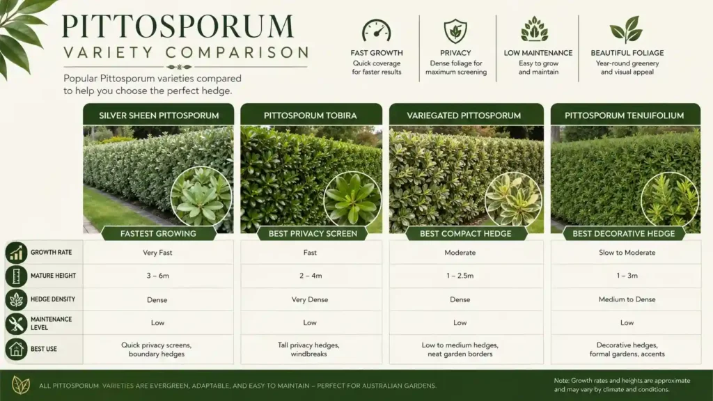 pittosporum-varieties