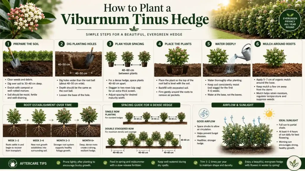 planting-viburnum-hedge