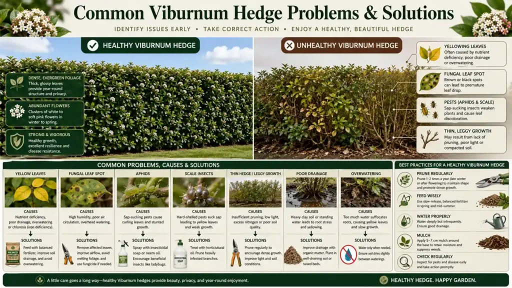 viburnum-hedge-problems