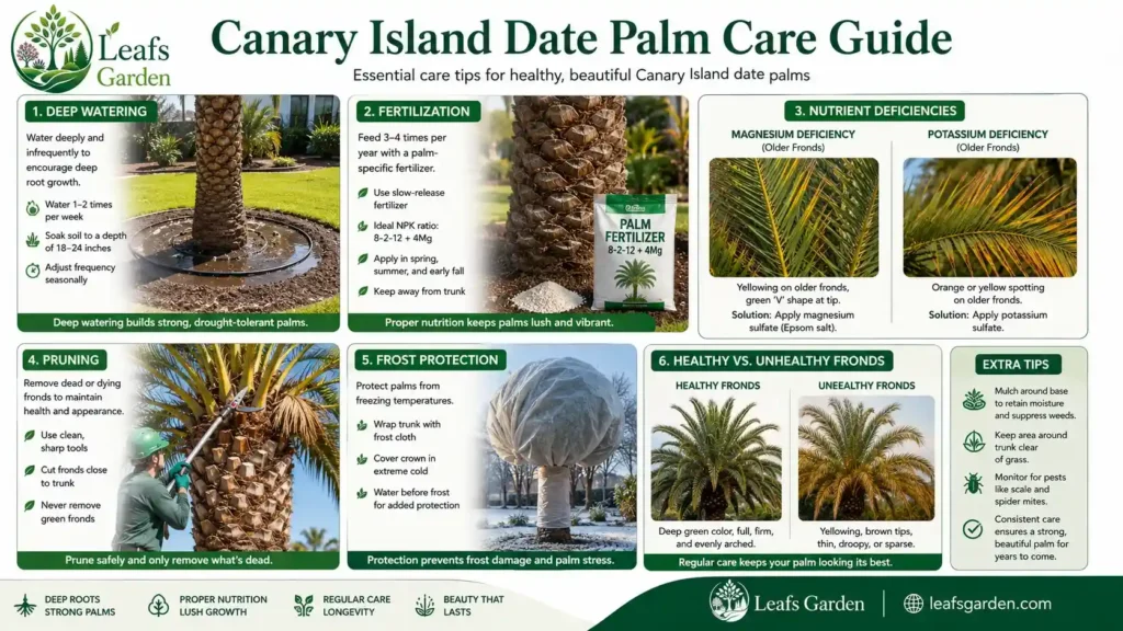 canary-island-palms