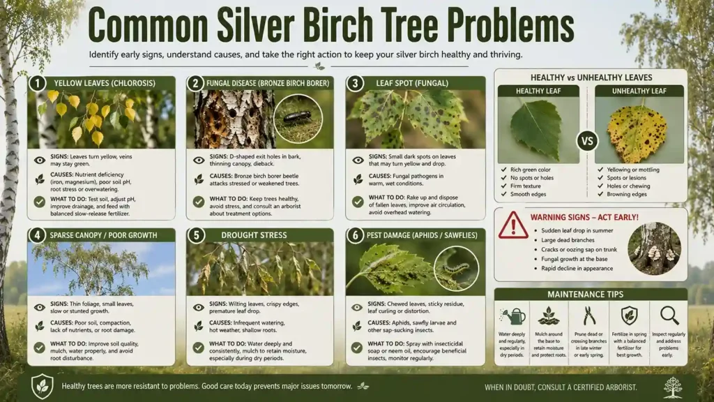 silver-birch-trees-problems