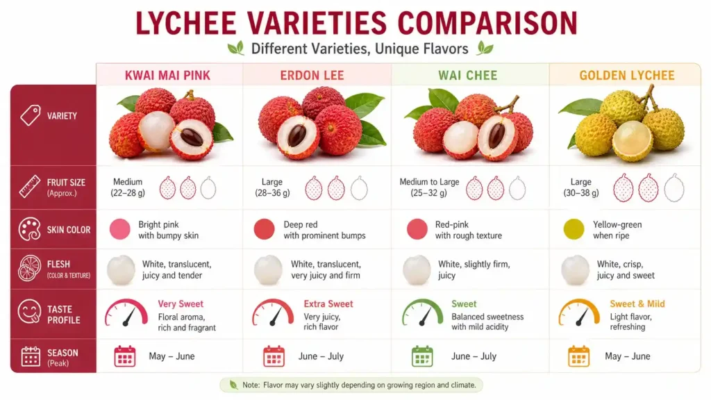 lychee-varieties