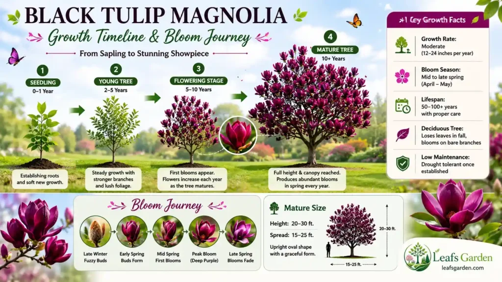 black-tulip-magnolia-growth-rate